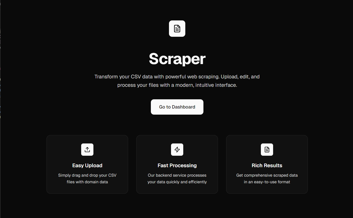 BEN WebScraper preview 1