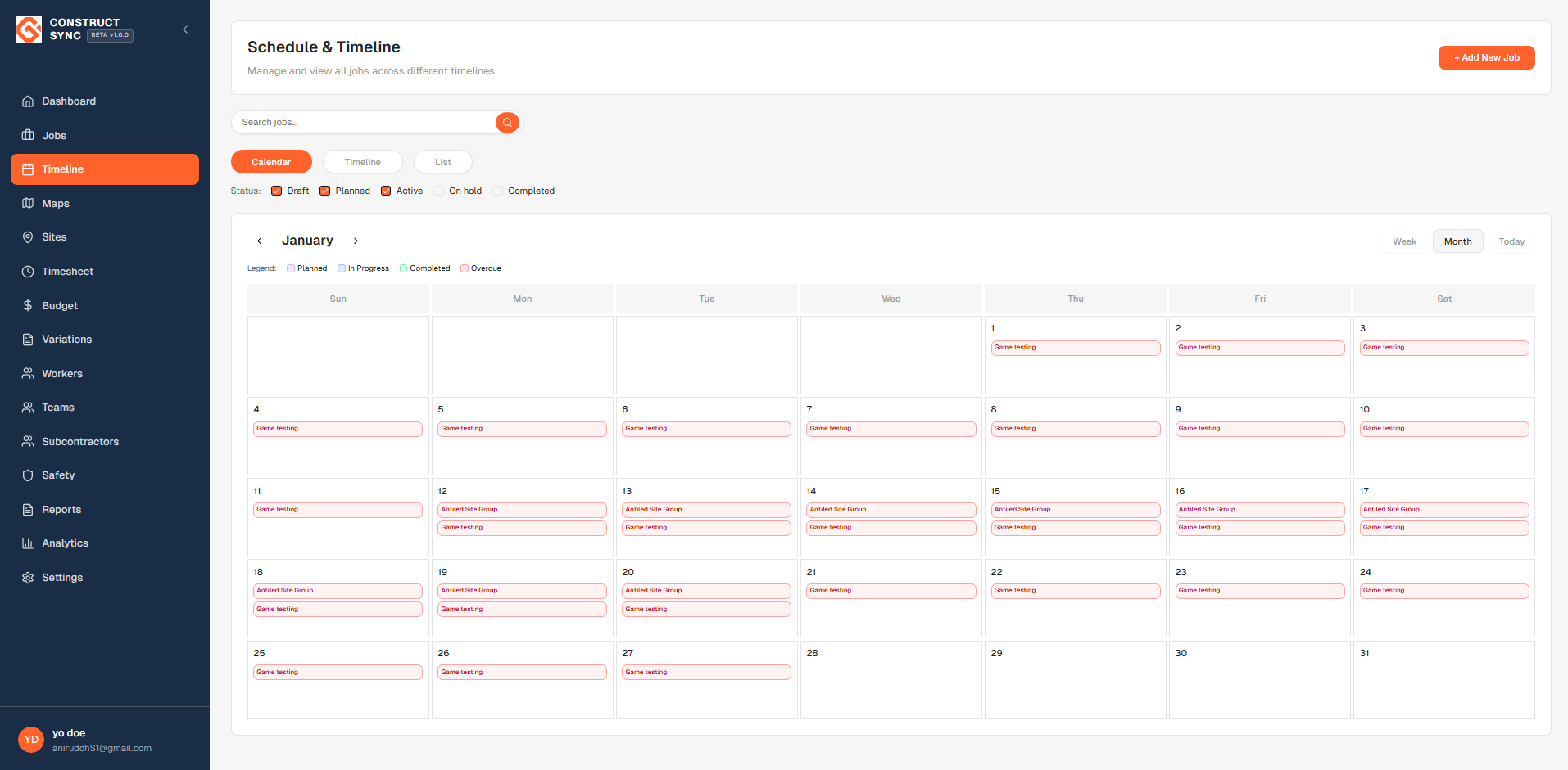 ConstructSync preview 4