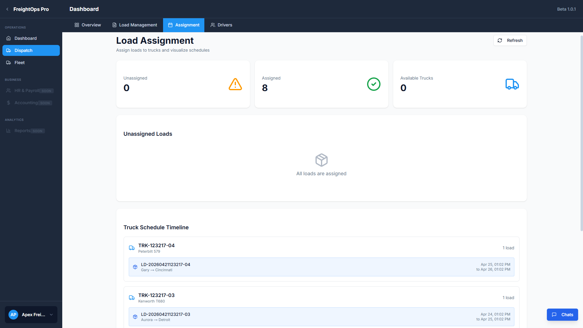 FreightOps preview 4