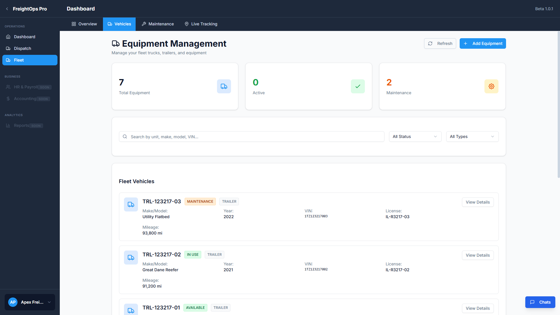 FreightOps preview 7